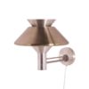 Phillips Plafondlamp Rood Wit Gestreept, 1960s