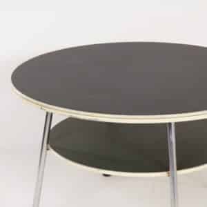 Ronde Salontafel 529 van W.H. Gispen, 1950s &#8211; Grote Versie
