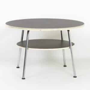 Ronde Salontafel 529 van W.H. Gispen, 1950s &#8211; Grote Versie