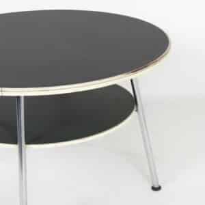 Ronde Salontafel 529 van W.H. Gispen, 1950s &#8211; Grote Versie
