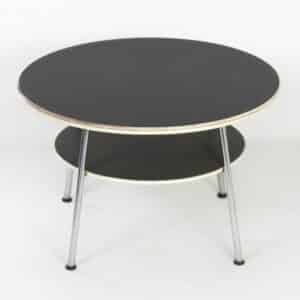 Ronde Salontafel 529 van W.H. Gispen, 1950s &#8211; Grote Versie