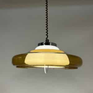 Vintage Hanglamp van Dijkstra Lampen, 1970s