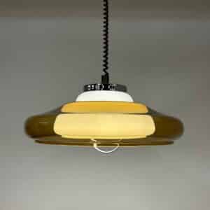 Vintage Hanglamp van Dijkstra Lampen, 1970s