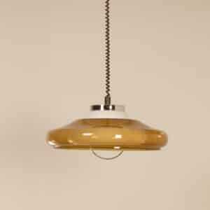 Vintage Hanglamp van Dijkstra Lampen, 1970s