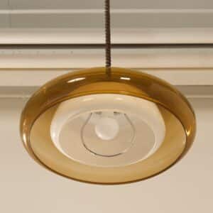 Vintage Hanglamp van Dijkstra Lampen, 1970s
