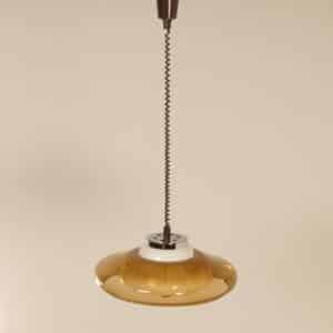 Vintage Hanglamp van Dijkstra Lampen, 1970s