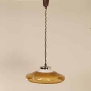 Vintage Hanglamp van Dijkstra Lampen, 1970s