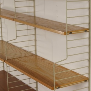 Wandsysteem van Kajsa &amp; Nils Strinning voor String Design AB &#8211; 1960s
