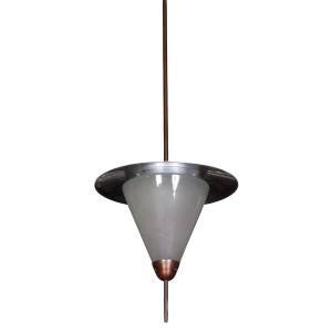Giso Hanglamp van W.H. Gispen voor Gispen, 1930s | Uniek Groot Object