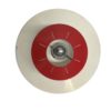 Space Age Plafond- of Wandlamp van Louis Kalff voor Philips, ca 1958 | Rood en Wit