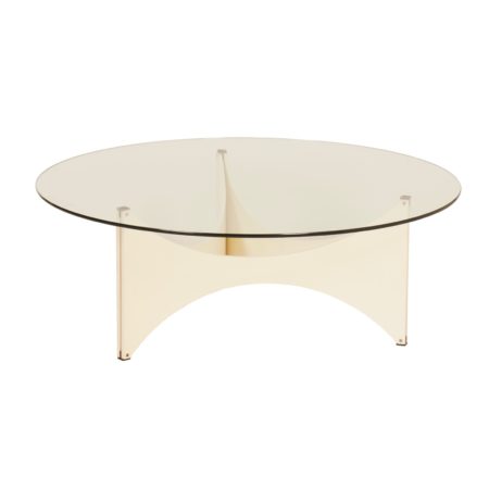 Ronde Salontafel van Werner Blaser voor 't Spectrum, 1960s