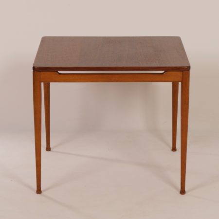 Teak Bijzettafel van Hartmut Lohmeyer voor Wilkhahn, 1950s