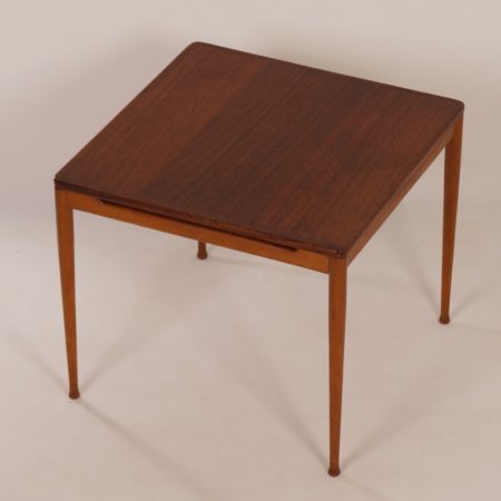 Teak Bijzettafel van Hartmut Lohmeyer voor Wilkhahn, 1950s