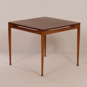 Teak Bijzettafel van Hartmut Lohmeyer voor Wilkhahn, 1950s