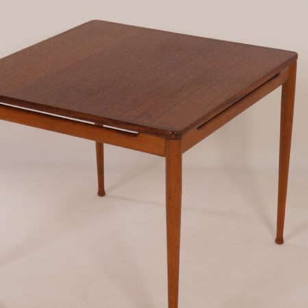 Teak Bijzettafel van Hartmut Lohmeyer voor Wilkhahn, 1950s