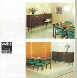 Pali Eetkamerstoelen van Louis van Teeffelen voor Wébé, 1960s