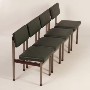 Pali Eetkamerstoelen van Louis van Teeffelen voor Wébé, 1960s