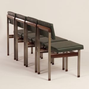 Pali Eetkamerstoelen van Louis van Teeffelen voor Wébé, 1960s