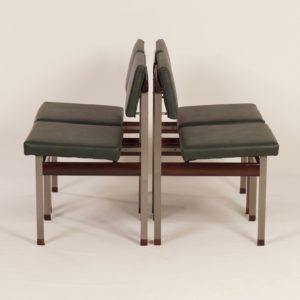 Pali Eetkamerstoelen van Louis van Teeffelen voor Wébé, 1960s