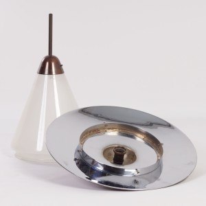 Giso Hanglamp van W.H. Gispen voor Gispen, 1930s | Uniek Groot Object
