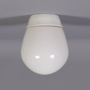 Plafondlamp Model 6001 LJS van Wilhelm Wagenfeld voor Lindner, 1950