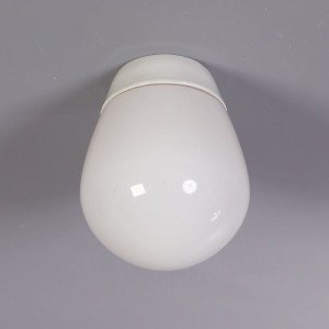 Plafondlamp Model 6001 LJS van Wilhelm Wagenfeld voor Lindner, 1950