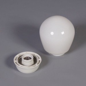 Plafondlamp Model 6001 LJS van Wilhelm Wagenfeld voor Lindner, 1950