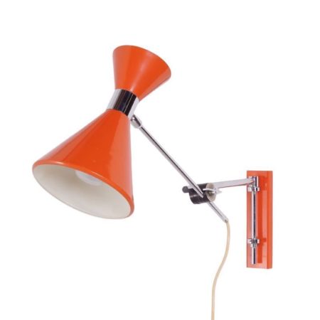 Oranje Diabolo Wandlamp Herda