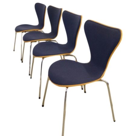 Arne Jacobsen Vlinderstoelen |Set van 4