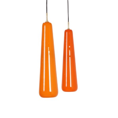 Oranje Venini Murano Hanglamp