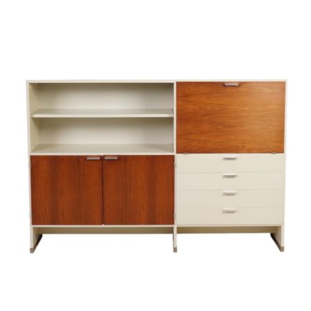 Palissander met Wit Dressoir van Cees Braakman voor Pastoe, 1960s