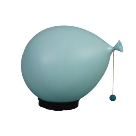 Blauwe Ballonlamp van Yves Christin voor Bilumen, 1980s