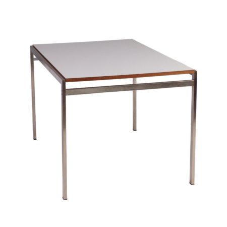 Witte TU40 Eettafel van Cees Braakman voor Pastoe, 1960s