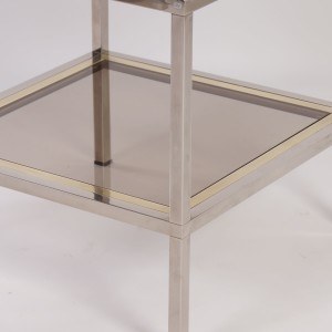 Hollywood Regency Bijzettafel van Renato Zevi, Italië 1970s