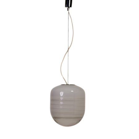 Grote Italiaanse Murano Hanglamp van Alfredo Barbini, 1960s