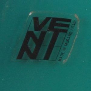 Groene Murano Hanglamp van Paolo Venini voor Venini &#038; C, 1960s