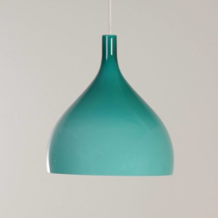 Groene Murano Hanglamp van Paolo Venini voor Venini &#038; C, 1960s