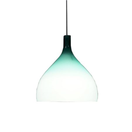 Groene Murano Hanglamp van Paolo Venini voor Venini &#038; C, 1960s