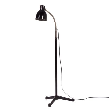 Industriële Vloerlamp van H. Busquet voor Hala, ca. 1950