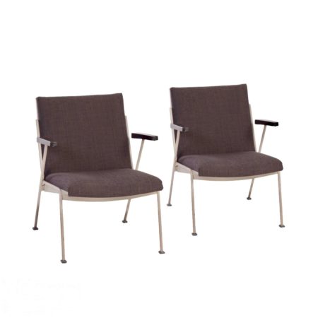 Oase Fauteuils van Wim Rietveld voor Ahrend de Circel, 1958 | set van 2