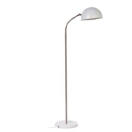 Witte Vloerlamp van Hala, ca. 1955 |  Verstelbaar