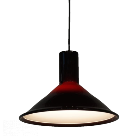 P&T Hanglamp van Michael Bang voor Holmegaard, 1970s