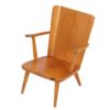 Zwarte Vlinderstoel van Arne Jacobsen voor Fritz Hansen, 1950s