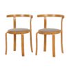 Deense Eetkamerstoelen, 1960s – Set van 4, Nieuwe Bekleding