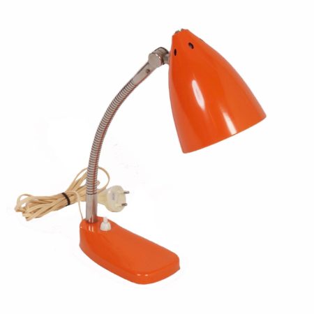 Model 13 Bureaulamp van H. Busquet voor Hala, 1955 - Oranje