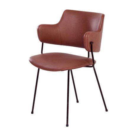 Kembo 205 Stoel van W.H. Gispen, ca. 1950s - Rode Skai