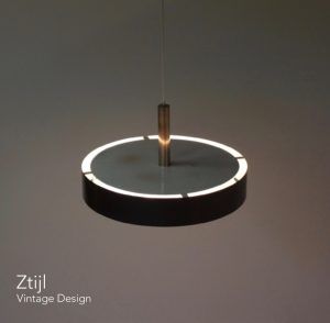 Hanglamp Model 266 van Louis Baillon voor Jacques Biny / Luminalite Edition &#8211; 1958