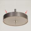 Hanglamp Model 266 van Louis Baillon voor Jacques Biny / Luminalite Edition &#8211; 1958
