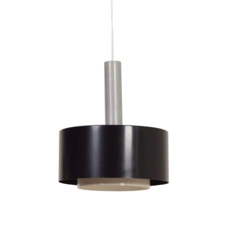 Zwarte Hanglamp van Hiemstra Evolux, 1960s