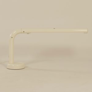 Witte Tube Bureaulamp van Anders Pehrson voor Atelje Lyktan, 1970s
